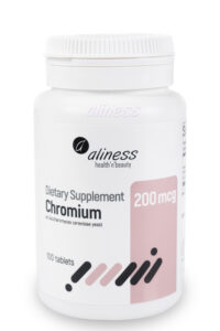 Aliness - GTF Chromium 200mcg, 100 vegan tablets