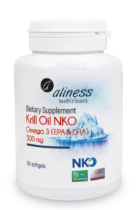 Aliness - Krill Oil NKO 500 mg, 60 capsules