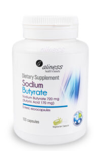 Aliness - Sodium Butyrate, 100 vegan capsules