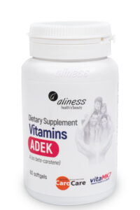 Aliness - Vitamins ADEK, 60 capsules